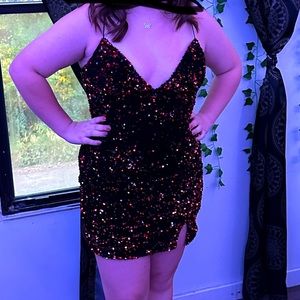 Homecoming dress!! Size 10. Only worn once since purchase…